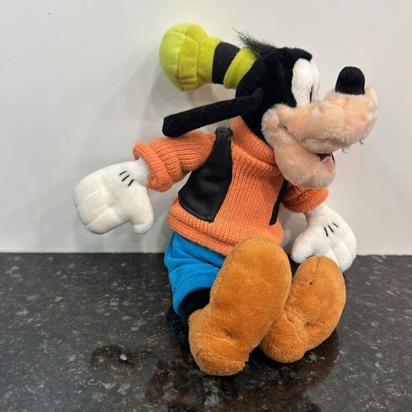 DISNEY GOOFY Beanie Bean Bag Toy PLUSH WALT DISNEY WORLD 11” - Picture 2 of 7